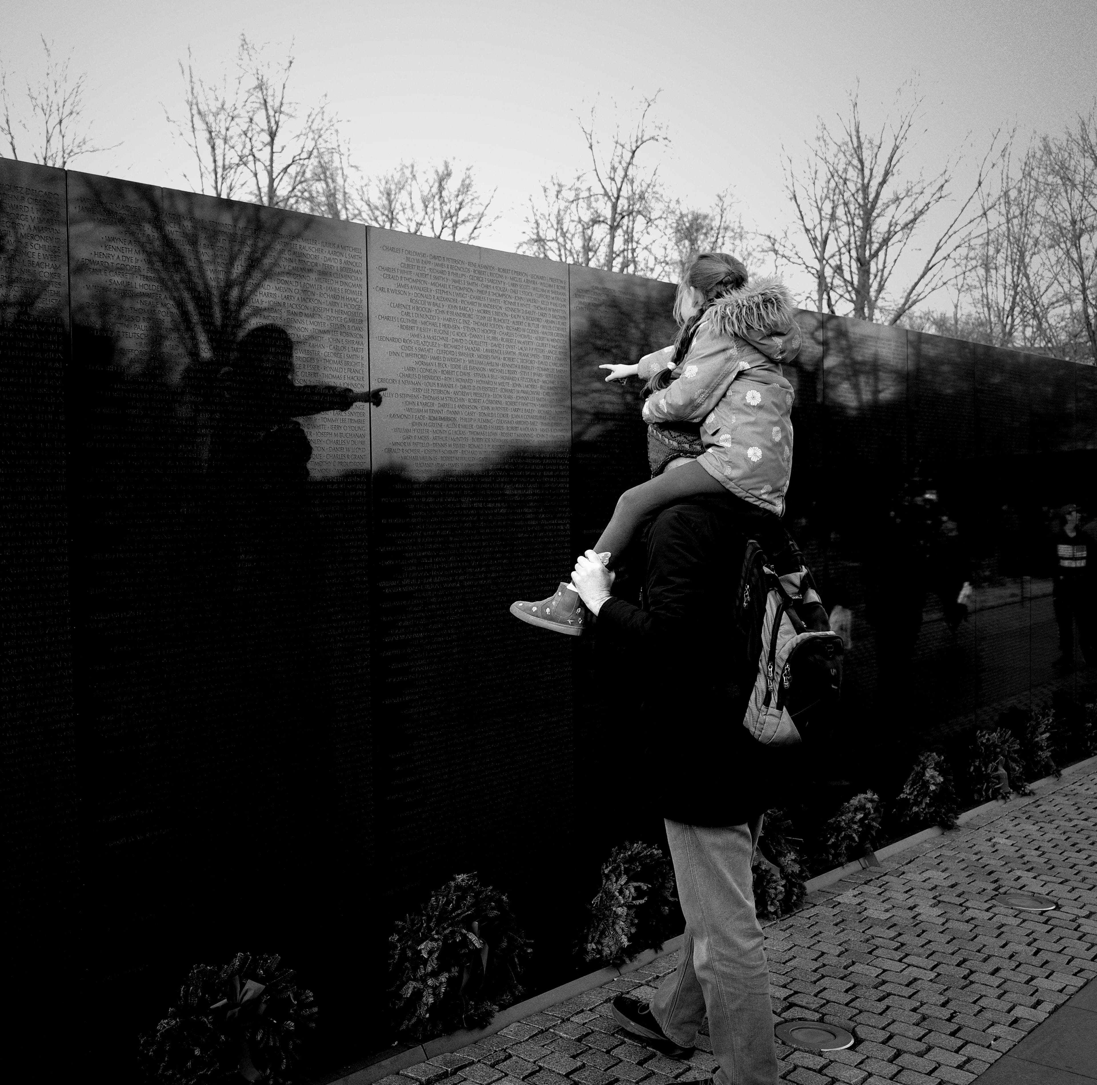 Shadow at the Memorial